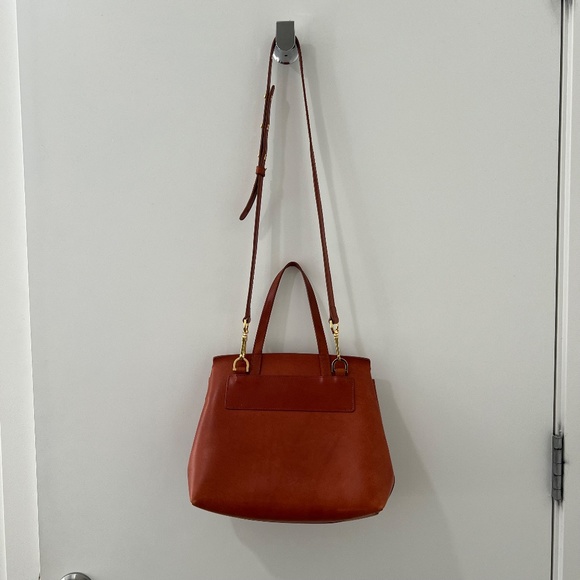 Mansur Gavriel Mini Lady Day Bag with Gold Hardware - Picture 6 of 16